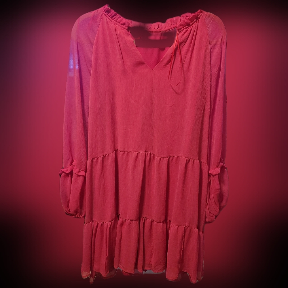 34-NWT Vince Camuto Hot pink dress